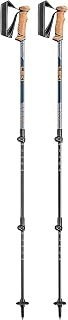 LEKI Legacy Lite Trekking Poles: Lightweight Collapsible Aluminum Hiking Poles, Adjustable 100-135cm, Speed Lock Plus