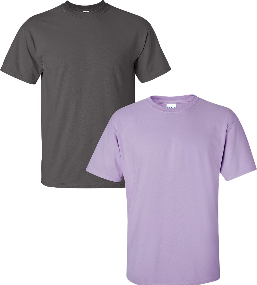 Gildan Camiseta, Mate (Pack de 10) para Hombre
