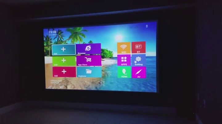 Amazon.com: Mini Projector 3D Portable DLP Video Projector ±40 