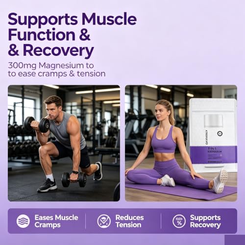 OxyEnergy Magnesium Complex for Women & Men, 300mg Magnesium Glycinate - image 3