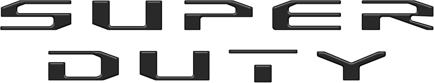 Glovebox Letters - Compatible with 2023-2026 Ford Superduty