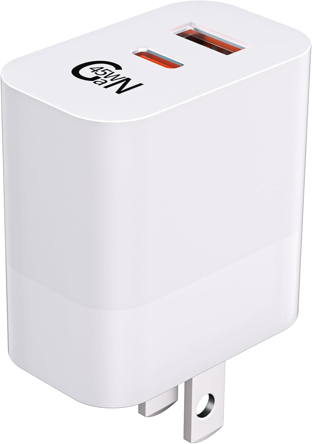 45W Power Supply,GaN PD USB-C for Fast Charge, 5V 3A PD USB-C Power Adapter - 2