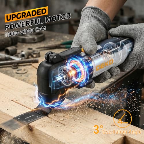DEKOPRO Oscillating Multitool Kit