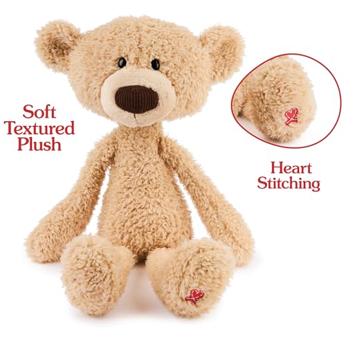Image of GUND Toothpick 15-Inch Tan Classic Teddy Bear Plush Toy, Ages 0+