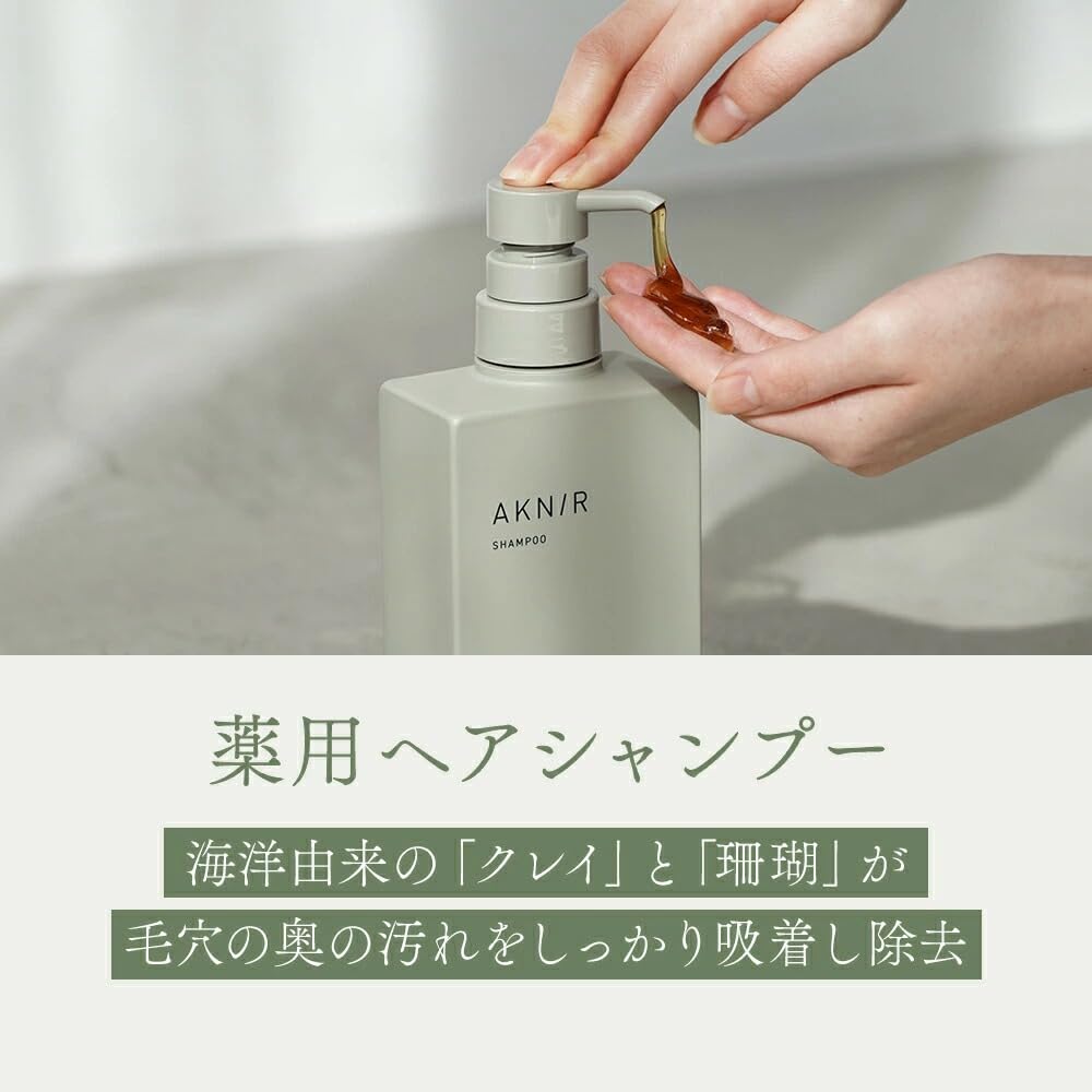 Amazon | AKNIR アクニー 梨花 ヘアシャンプー (薬用シャンプー 【単品