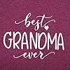 Grandma-T-Shirt-Women-Best-Grandma-Ever-Shirt-Letter-Print-Short-Sleeve-Grandmother-Tees-Tops Grandma T Shirt Women Best Grandma Ever Shirt Letter Print Short Sleeve Grandmother Tees Tops Purple