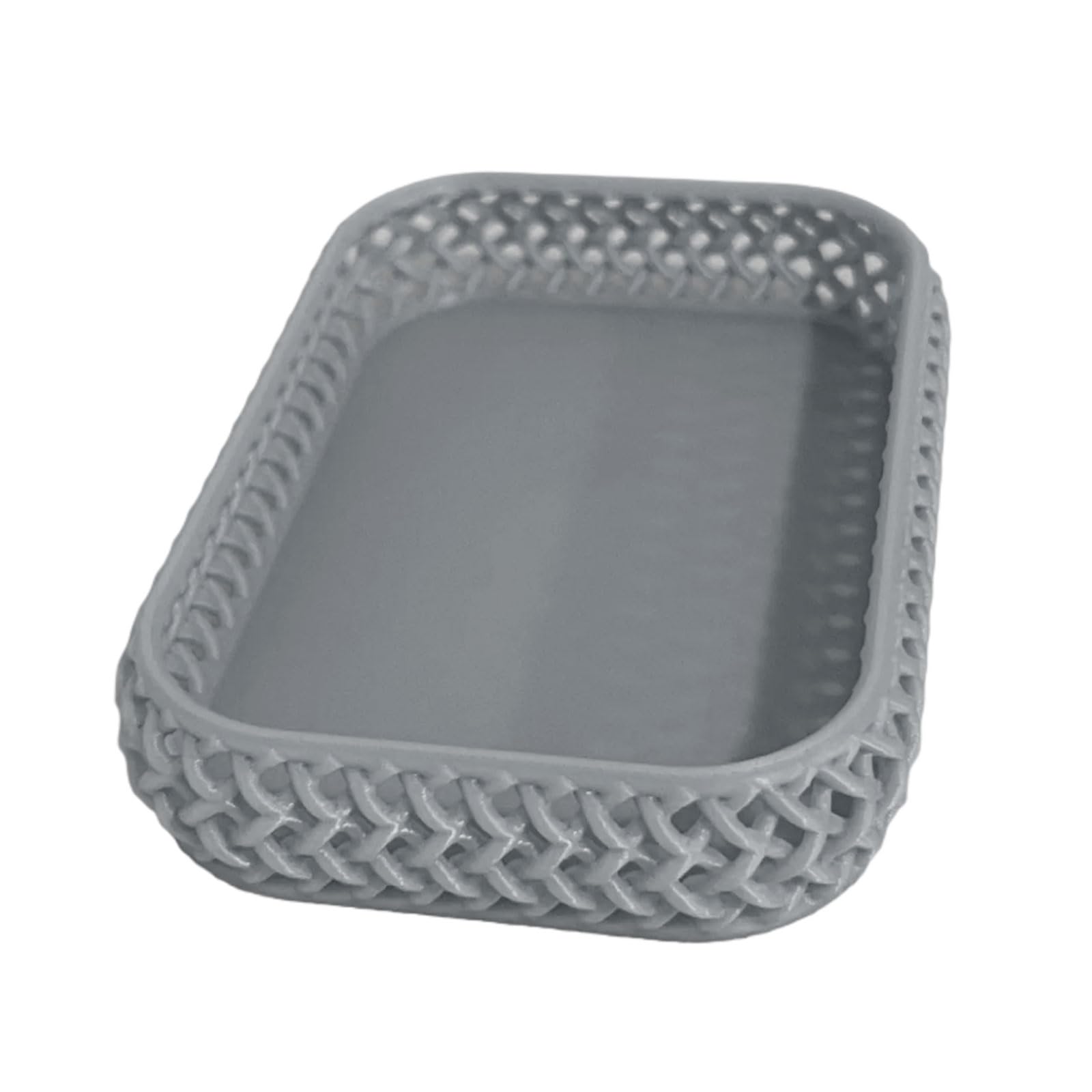 Whoasyst Practical Household Storage Solution with Handwoven Pattern Suitable for Keys Makeup or Tabletop Decoration Decorative Holder