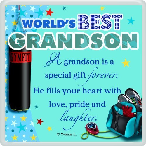 World's Best Grandson... Sentimental Magnet