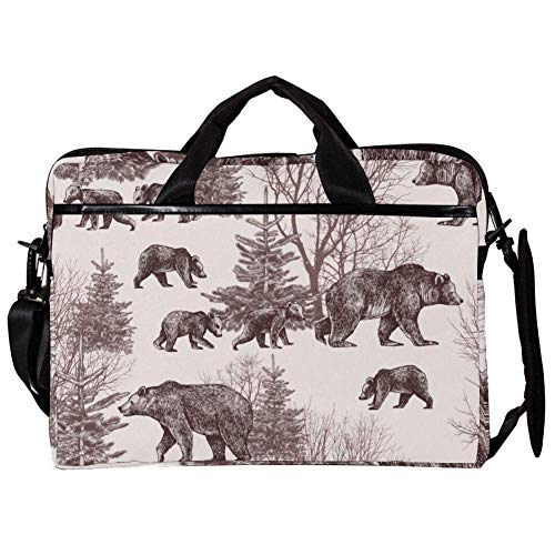 Funda portátil 14 a 15.4 pulgadas osos polares contra arañazos