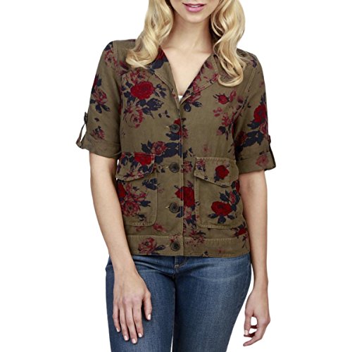 Lucky Brand Femme 7W30945 Veste multicouleur de qualité supérieure finitions soignées S