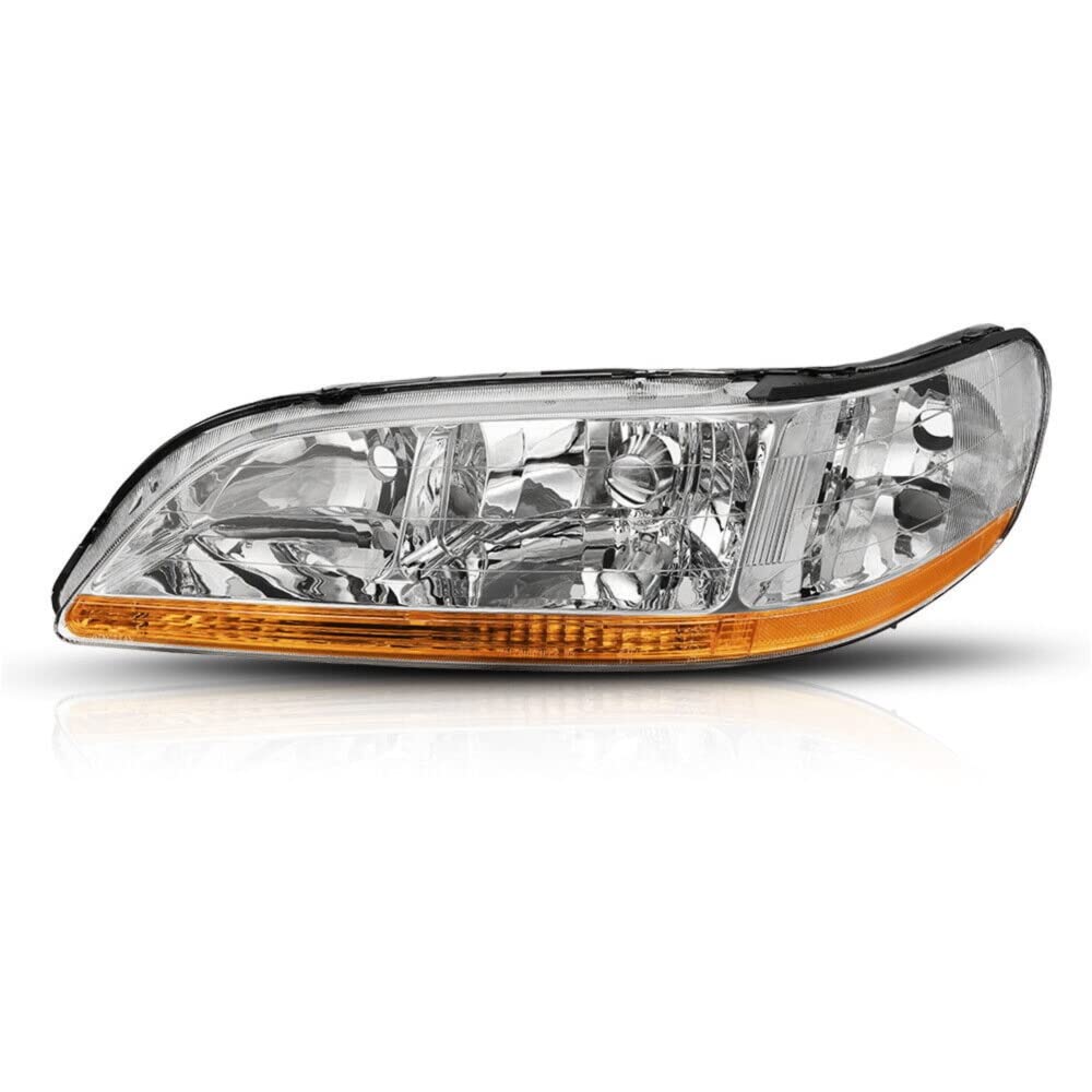 Amazon.com: YUFUDE Left LH Driver Side Chrome Headlight Head Lamp 