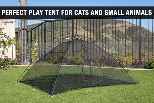 image for Outback Jack Cat Tent Large for Outdoor or Indoor Enclosures - Portabl