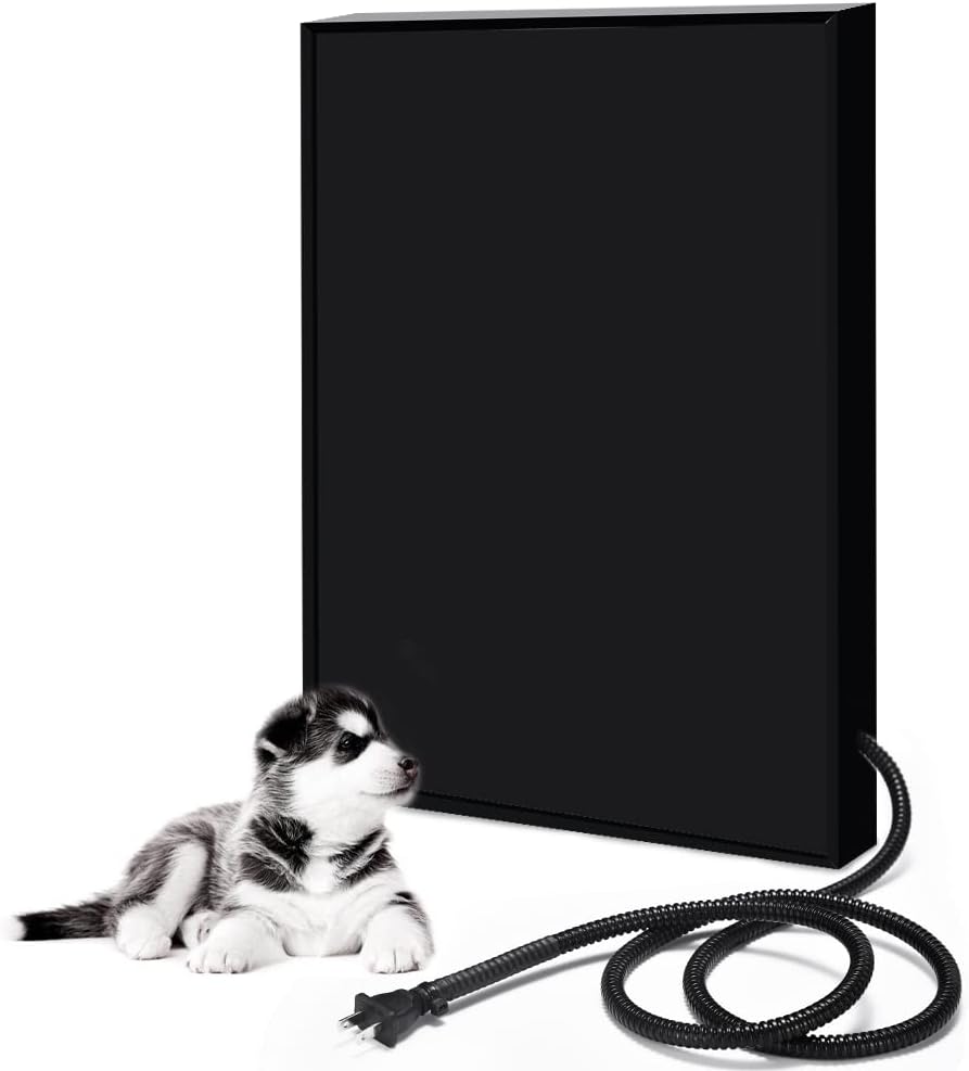 Upick Dog House Heater with Antibite Wire, 100W Pet