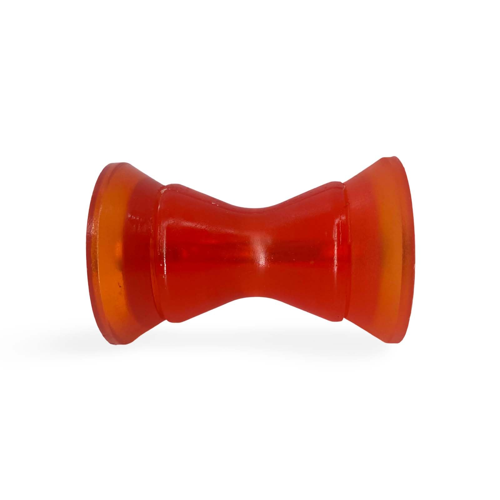 Sturdy Built 4 inch Stoltz Orange Boat Trailer Winch Post Bow Roller with Low Profile End Bells