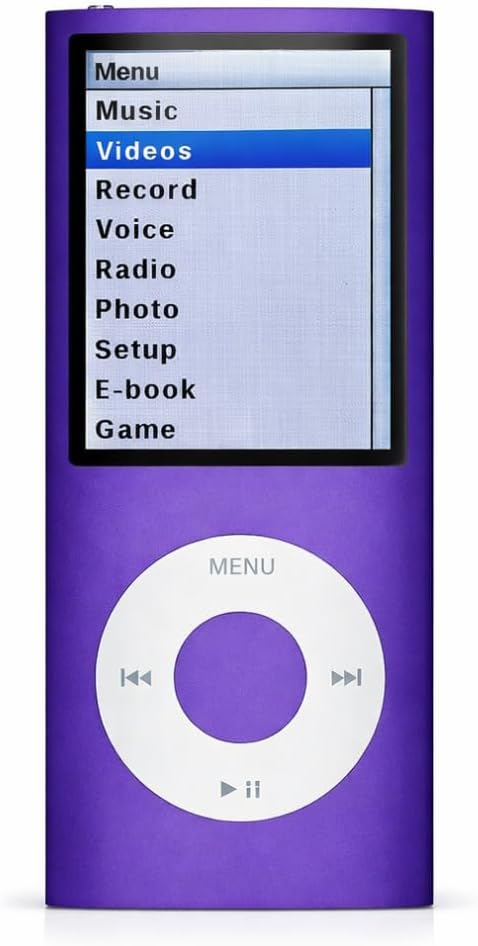 Elevea ๐๐ ๐๐๐๐ซ๐ฌ ๐๐ฎ๐๐ซ๐๐ง๐ญ๐๐, 4th Gen MP4 Player with Video Audio Playback and Voice Recording, Portable Media Player Memory Card Not Included