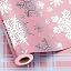 Pink Snowflakes