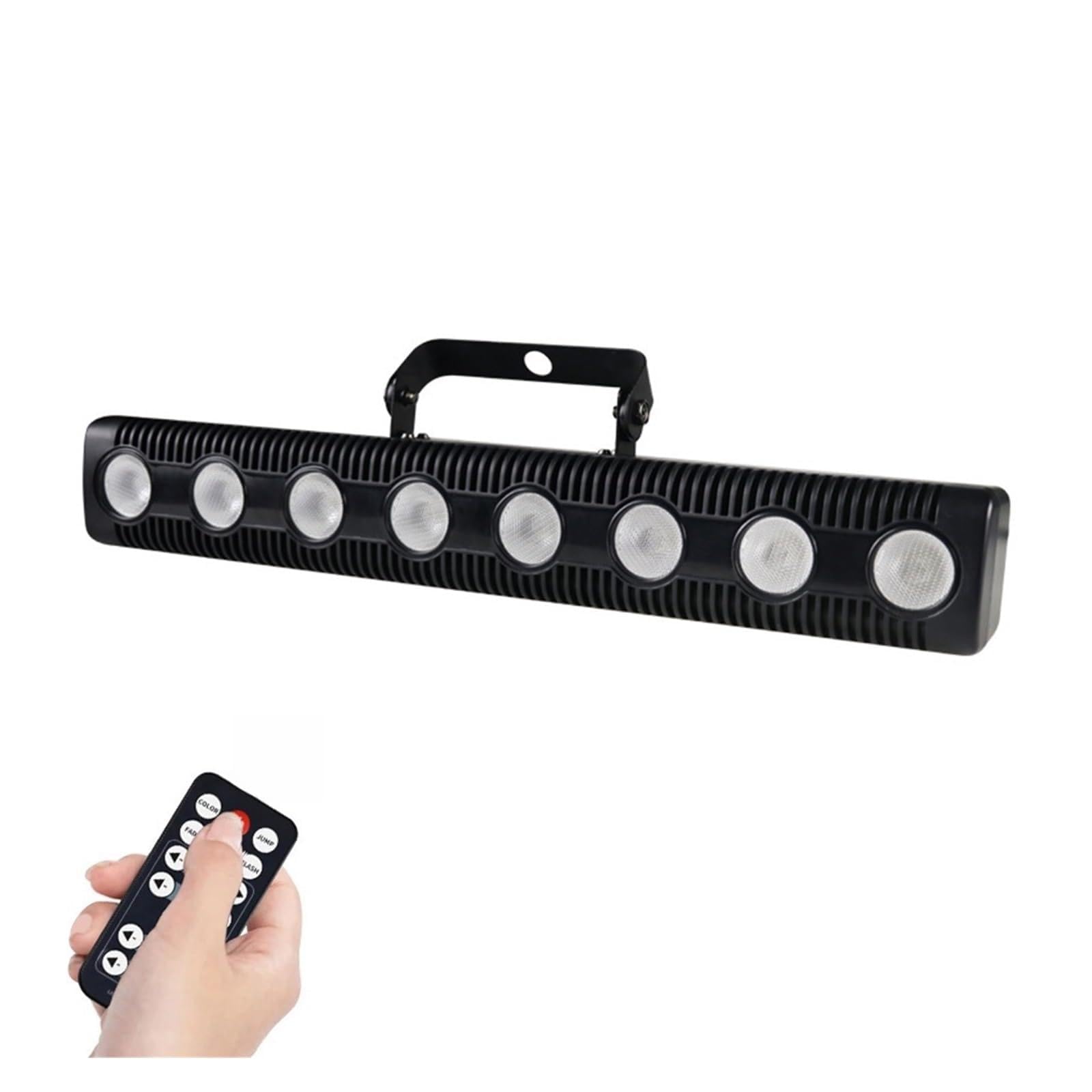 45W 8 LED RGBW Ściemnialne Światła Sceniczne, Sterowanie DMX DJ-skie Oświetlenie Do Wewnętrznej Dyskoteki Imprezy Kościelnej Urodziny Bar Wesele Występ na żywo