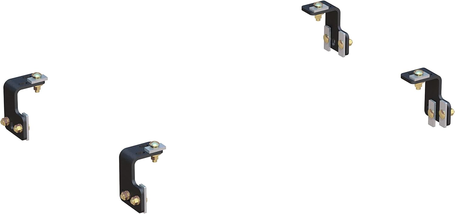 CURT 16300 5th Wheel Installation Brackets, Fits Select Ford F-150, Additional Brackets Required