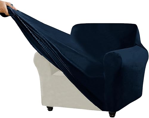 Miniatura 142 de Funda para Sofá de Terciopelo, Fundas Elásticas para Sofá para Funda Principal Separada/Respaldos y Cojines de Asiento, Funda para Sofá, para Fundas