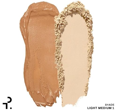 Patrick Ta Major Skin Crème Foundation And Finishing Powder Duo - Light Medium 1, 0.73 Ounce #TOP1