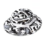 Outdoor Sonnenblende und Camouflage Hut, B, Einheitsgröße