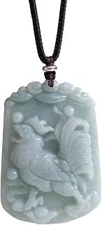 Twelve Zodiac Natural Jade Animal Necklace Handmade Jade Zodiac Amulet Birthstone Birthday Gift