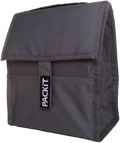 PackIt Freezable Lunch Bag, Grey