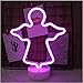 Produktbild Primst Leuchtreklamen,LED Neonlicht, Kunst dekorative Lichter Wanddekoration für Kinder Zimmer Weihnachtshochzeitsfeier Dekoration (Angel)