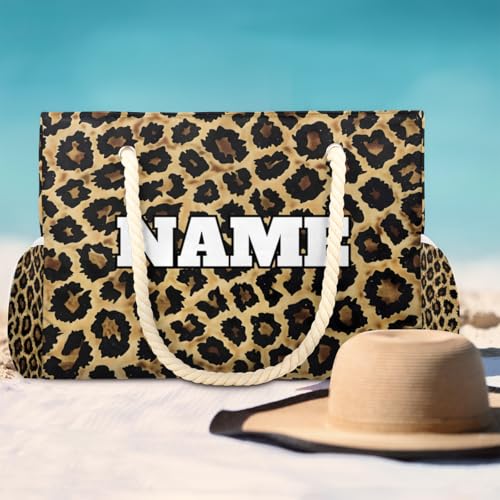 Custom Name Beach Bags for Women, Large Beach Tote Bag with Zipper, Waterproof Sandproof Pool Swim Pool Bags3