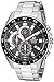 Casio Men's Edifice Quartz Watch with Stainless-Steel Strap, Silver, 4 (Model: EFV-550D-1AVCR)