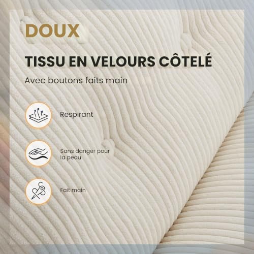 IWMH Chaise de Bureau sans accoudoirs, Fauteuil de Bureau avec roulettes – vue 7