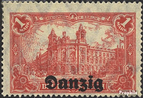 Prophila Collection Danzig 16-20 – Komplette Ausgabe Gestempelt, 1920 Germania-Aufdruck, Briefmarken Für Sammler