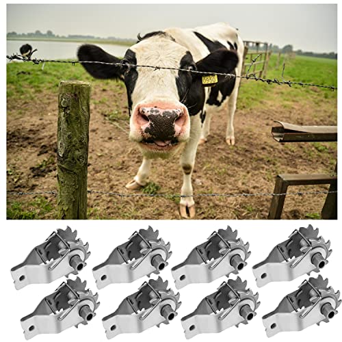 MYOYAY Lot de 24 tendeurs de clôture galvanisés pour fermes, aéroports, bateaux, centrales électriques Cover