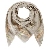 Fest im Griff CODELLO Damen Tuch, Halstuch, Fester Griff  Muster-Mix  75% Baumwolle, 25% Polyester  120 x 120 cm