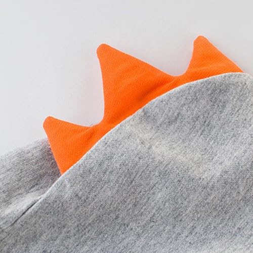 Boys' Long Sleeve Cartoon Jacket Dinosaur Animal Sweater Soft Brushed Fleece Zipper Hoodies Coat Sweatshirt for Boys 2-10 Years3