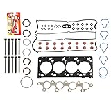 Compatible With Ford Focus 2.0 Zetec Vin 3 DOHC Head Gasket Set Head Bolts