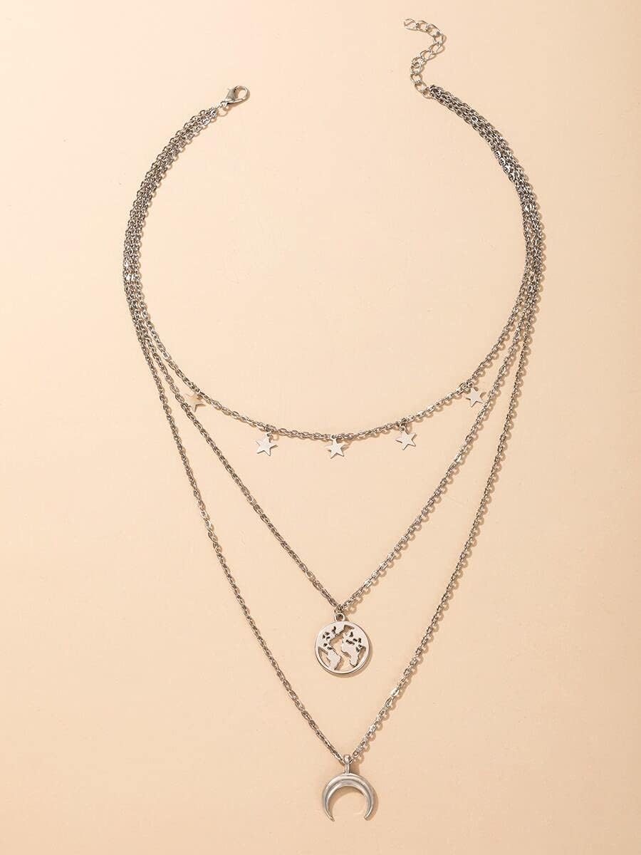 Charm Layered Necklace (Color 