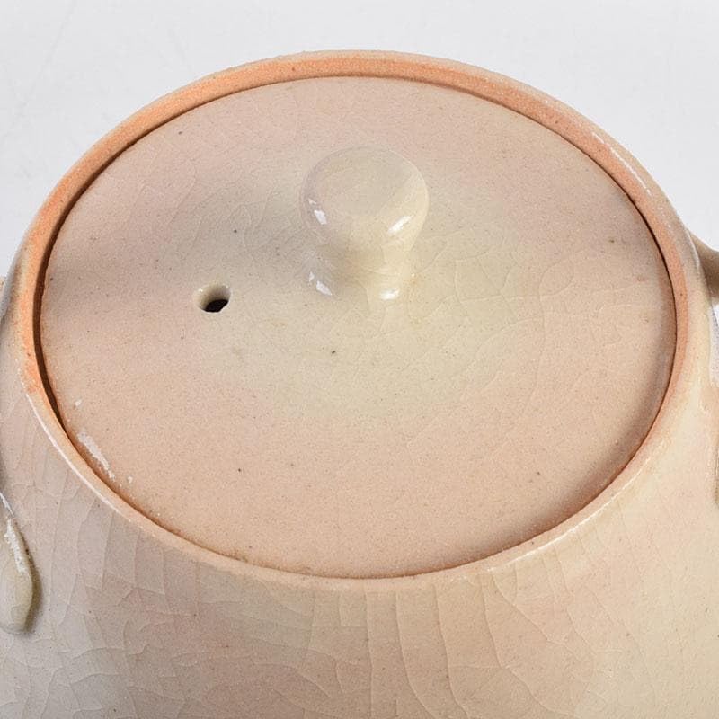 煎茶道具 京焼 河合瑞豊作 聴松茶注 土瓶 共箱 V R9224中国古美術・旧