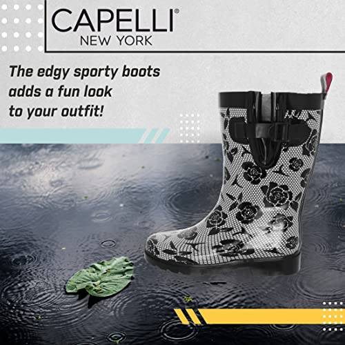 Capelli New York Ladies Mid-Calf Rubber Rain Boots4