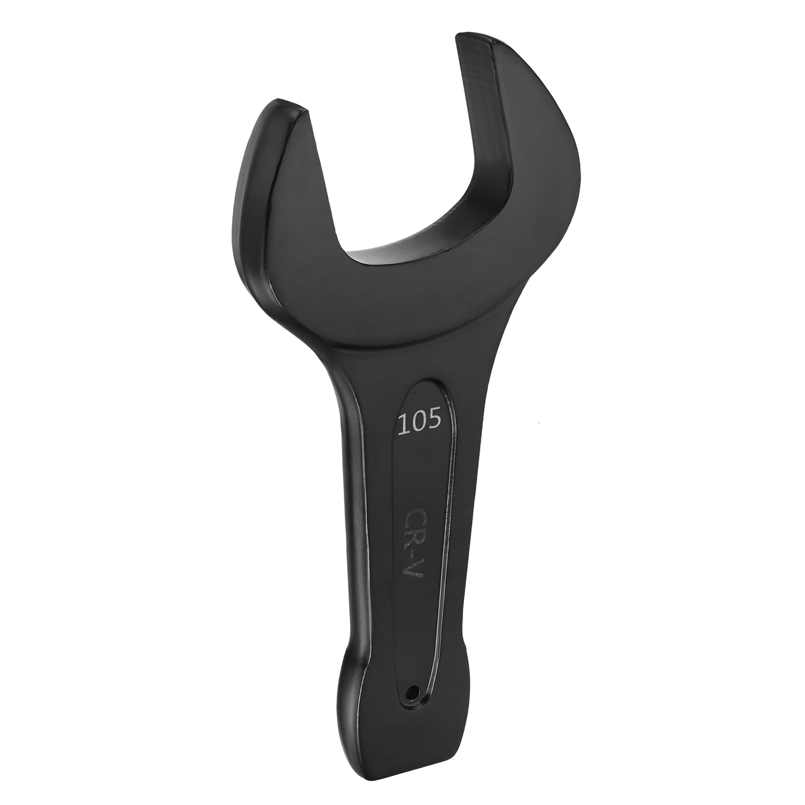 sourcing map Open End Striking Wrench 105mm Metric CR-V Steel Single Open Spanner Baking Paint U Shape Head Wrench Hand Tool for Mechanical Automotive Repair
