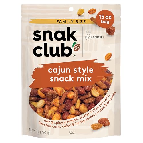 Snak Club Cajun Style Snack Mix, 15oz