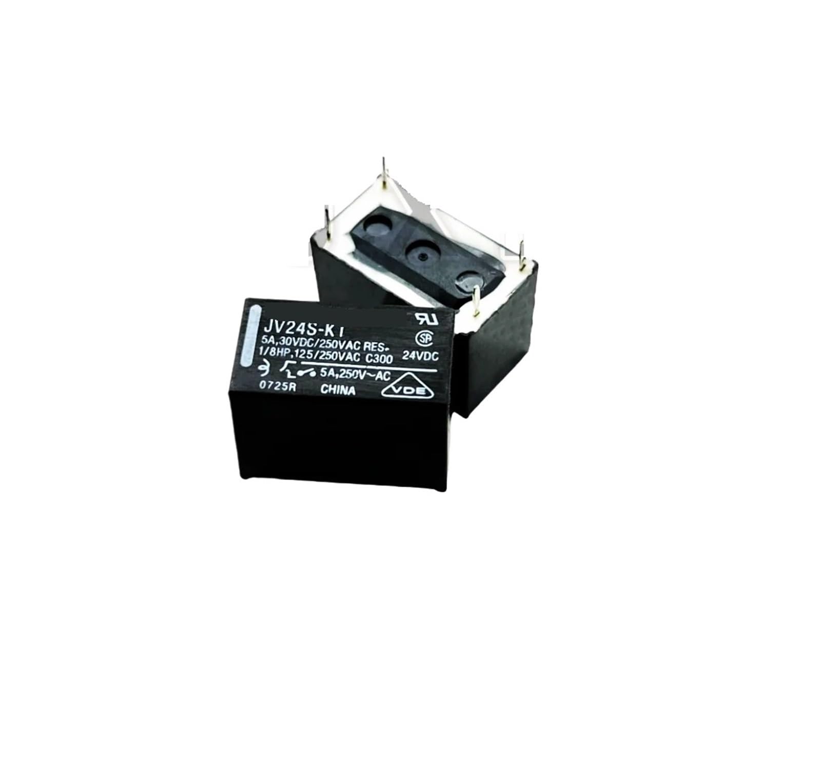 Relais 24V JV24S-KT DC24V 5A micro-relais 4 broches imprimé
