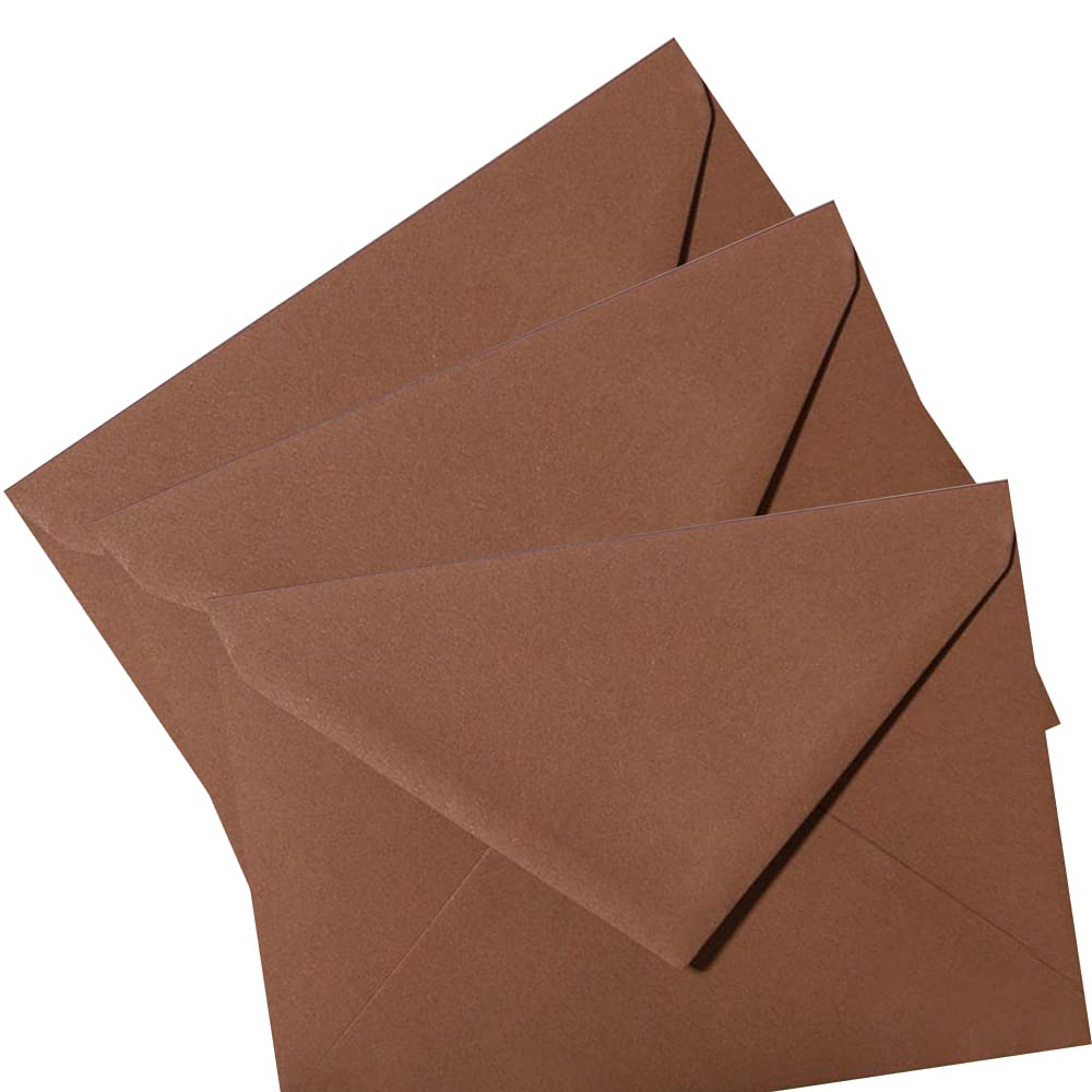 Mini sobres DIN C8 57 x 81 mm para ramos de flores, regalos de dinero o calendario de Adviento, 500 sobres de chocolate
