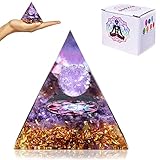 🔥 【Chakra Meditation Pyramide Ornament】: Die Heilkristalle Pyramide kann Strahlung reduzieren, das Magnetfeld reinigen und negative Energie in positive Energie umwandeln. Zweitens kann es Stress abbauen, und die verschiedenen Chakren des Körpers ausgleichen.Wenn Sie Yoga und Meditation zu tun, können Sie einen Zustand der Ruhe des Geistes schneller eingeben und Ihr Denken zu fördern. ideal für Meditation, Yoga, Rutengehen, Reiki-Heilung, Chakra-Heilung und spirituelle Rituale.