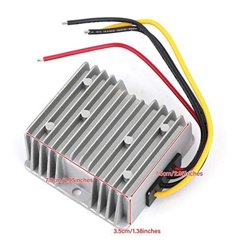 CHENDGE2 Conversor DC Buck para carrinho de golfe 10 Amp 48 V 36 V regulador de tensão para 12 V