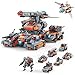 Henoda Veicoli Costruzione Transformers Giocattoli per 6 7 8 9 10 Anni Ragazzi, 8 in 1 STEM Educational Building Mattoni Giocattolo, Creativo Camion Costruzione Regali per Bambini Età 6-12 (699pcs)