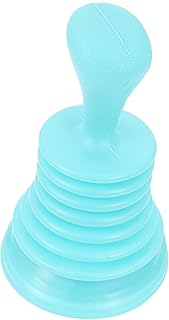 GANAZONO Desatascador de Tuberías Azul para Cocina y Baño Limpiador de Desagües Fácil de Usar Ligero y Cómodo para Inodoros Fregaderos y Ducha