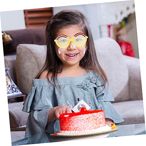 2pairs Fashionable Boys and Girls Sunglasses Years Safe Boy Girl Glasses4