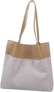 1 Peça Bolsa De Ombro Simples Bolsa De Ombro Feminina Bolsa De Armazenamento De Viagem Bolsa De Mão Simples Bolsa De Ombro Casual Uma Bolsa De Ombro Bolsa De Grande Capacidade