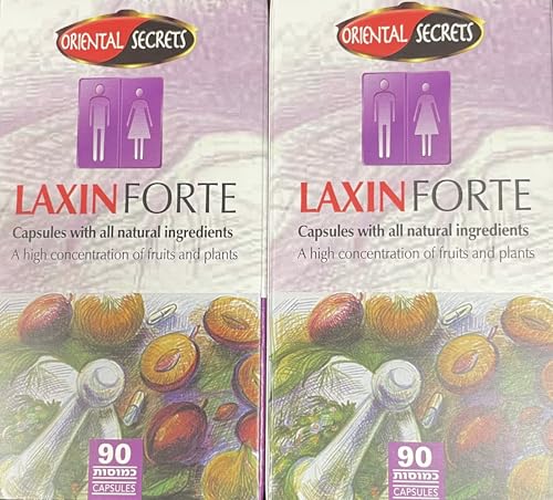 Laxin Forte Capsules - 2 Pack - 180 Count